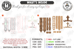 Sword Dice Box Laser Cut | Board Game SVG | Laser Cut Files Product Image 3