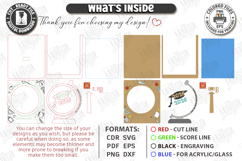 Kindergarten and School Graduation Photo Frame Laser Cut Set Product Image 12