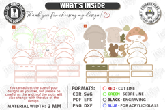 Kids Night Light Stand Laser Cut | Table Lamp | Desk Decor Product Image 3