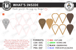 Embroidery Scissors Case Laser Cut | Sewing Tool Organizer Product Image 3