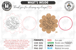 Mom Chore Wheel Laser Cut | Chore Chart | Mom Life SVG | CNC Product Image 3