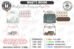 Fishing Log Trackers Laser Cut Bundle | Father's Day Gift Product Image 17