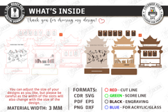 Retro Book Tracker Laser Cut Bundle | Reading Goal SVG | CNC Product Image 2