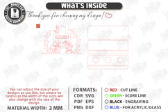 Christian Candle Holders Laser Cut Bundle | He Is Risen SVG Product Image 7