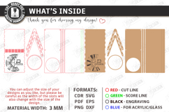 Book Display Stand with Coaster Laser Cut | Tablet Stand SVG Product Image 2