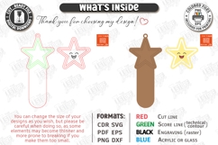 Backpack Tags Laser Cut Bundle | Keychains SVG | Name Tags Product Image 12