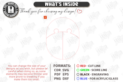 Puzzle Charcuterie Board Laser Cut Bundle | Serving Tray SVG Product Image 2