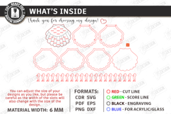 Cross Stitch Organizers Laser Cut Bundle | Sewing Craft SVG Product Image 17