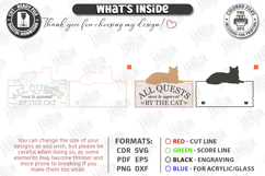 Pet Home Signs Laser Cut Bundle | Dog and Cat Wall Plaque Product Image 3