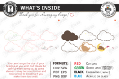 Personalized Cloud Night Light Laser Cut | Kids Name Signs Product Image 2