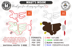 True Crime Laser Cut | Fridge Magnets | Horror &amp; Mystery SVG Product Image 2