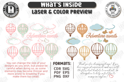 Nursery Wall Decor Laser Cut Bundle | Kids Room | Kids Laser Product Image 12