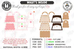 Flowers Basket Laser Cut | Floral Basket | Bouquet Holder Product Image 3