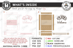 Electricity Meter Box Cover Laser Cut | Wall Decor | Pattern Product Image 17