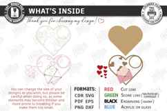 Heart Tea Light Candle Holders Laser Cut Bundle | Hearts SVG Product Image 7