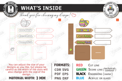 Easter Egg Hunt Signs Laser Cut Bundle | Outdoor Easter Sign Product Image 22