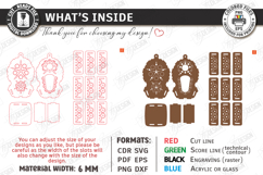 Fairy Houses Laser Cut Bundle|Garden|Hanging Candle Holders Product Image 7