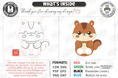 Finger Puppet Laser Cut|Animal Puppet|Kids Toy|Cartoon Style Product Image 3