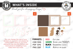 Nursery Name Signs Alphabet Laser Cut Bundle | Monogram SVG Product Image 12