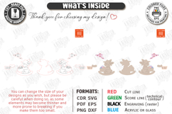 Easter Bunny Rocker Laser Cut Bundle | Tabletop Easter Decor Product Image 16