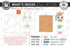 Personalized Backpack Tag Laser Cut | Name Charm | Keychain Product Image 3