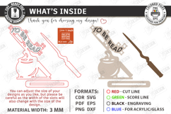 To Be Read Shelf Decor Laser Cut | Shelf Sitter | Home Decor Product Image 12