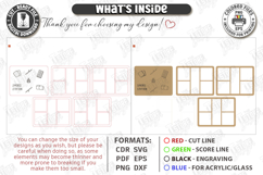 S'mores Station Tray Laser Cut | S'mores Bar Organizer SVG Product Image 3