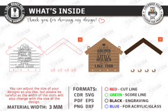 Wall Key Holder Laser Cut Bundle | Housewarming | Key Hanger Product Image 7