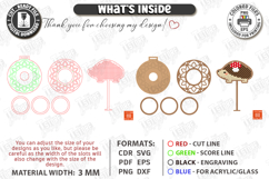 Sewing Pincushion Laser Cut Bundle | Needle Holder Stand SVG Product Image 12