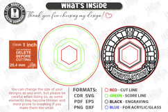 RPG Bardic Inspiration Token Laser Cut | Tabletop Gaming SVG Product Image 3