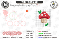 Needle Pincushion Sewing Stand Laser Cut | Cross Stitch Product Image 3