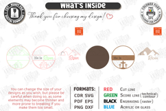 Christian Wall Sign Laser Cut | Door Hanger | He Is Risen Product Image 3