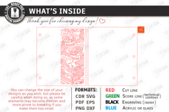 Notebook Cover Laser Cut | 3D Planner Cover | Album Cover Product Image 3