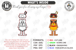 Clothespin Puppets Laser Cut | Moving Mouth DIY Toy Designs Product Image 3