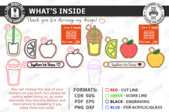 Mother's Day Personalized Keychains Laser Cut Bundle SVG Product Image 12