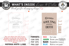 Mug and Wine Glass Holders Laser Cut Bundle | Wall Decor SVG Product Image 2