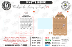 Weekly Wall Planner Laser Cut | Nursery Decor | Kids Laser Product Image 3