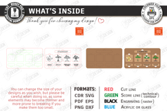 Life Cycle Puzzle Laser Cut | Educational Montessori Toy SVG Product Image 3