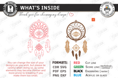 Wooden Dream Catcher Laser Cut | Boho | Wall Hanging Decor Product Image 3