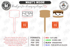 S'mores Toppers Laser Cut Bundle| Marshmallow Party |Camping Product Image 12
