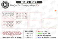 Embroidery Floss Organizer Laser Cut | Thread Holder Laser Product Image 3