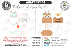 Easter Shelf Sitters Laser Cut Bundle | Easter Decor SVG Product Image 12