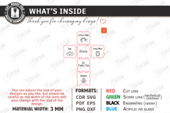 Activity Dice Laser Cut Bundle | Decision Maker Cubes SVG Product Image 7