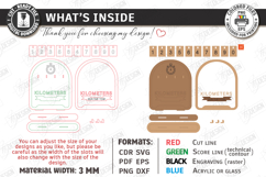 Runner Tracker Laser Cut Bundle | Fitness Progress Board SVG Product Image 2