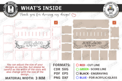 Drink Packet Organizers Laser Cut Bundle | Station Storage Product Image 17