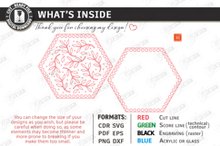 Crochet Basket Lid Laser Cut | Wooden Basket Bottoms | CNC Product Image 3