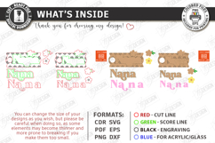 Mother's Day Stanley Topper Laser Cut | Tumbler Decor SVG Product Image 3