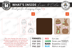 Easter Kids Puzzle Laser Cut | Easter Bunny SVG | Kids Laser Product Image 3