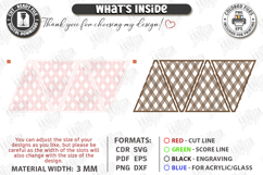 Wooden Pendant Light Shade Laser Cut | Home Decor | Pattern Product Image 3
