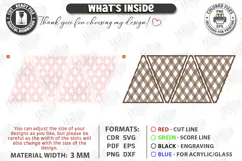 Wooden Pendant Light Shade Laser Cut | Home Decor | Pattern Product Image 3